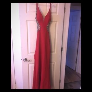 Red FAVIANA prom dress